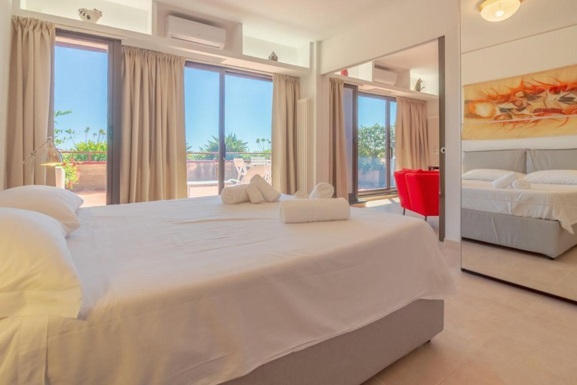 カモーリCasa Carlotta Tranquillita Con Vista Mareアパートメント エクステリア 写真